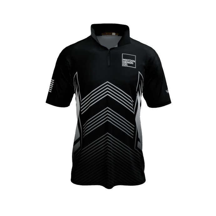 Collared Shirts Bombast QTR Zip Short Sleeve. (x 1)