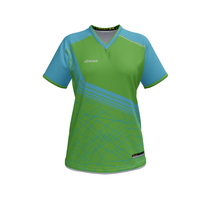 Ladies Custom Jerseys Lazer Womens VNeck Jersey 2.0. (x 1)