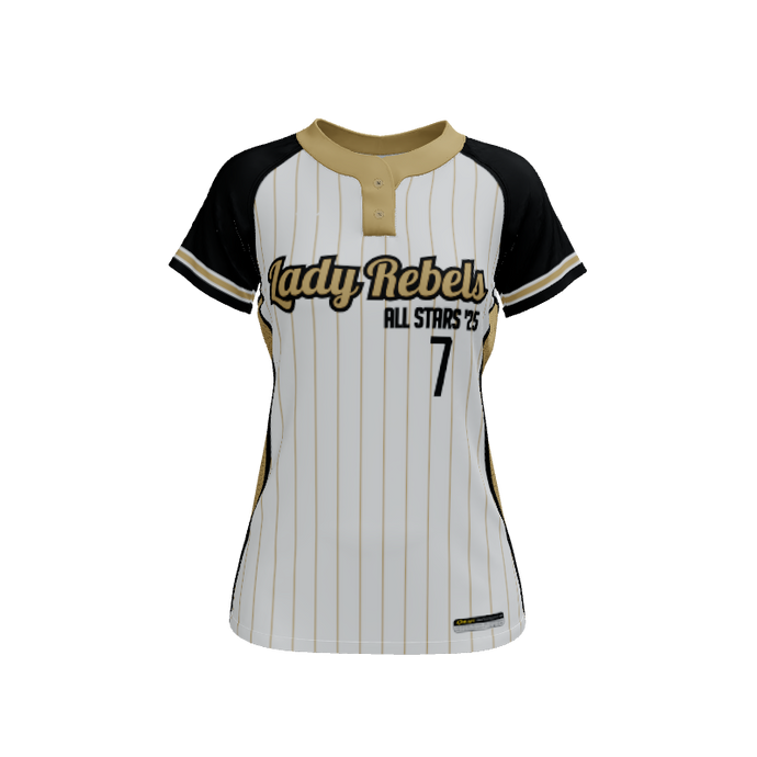 Ladies Custom Jerseys Core 2 Custom Ladies Premier 2 Button Jersey. (x 12)