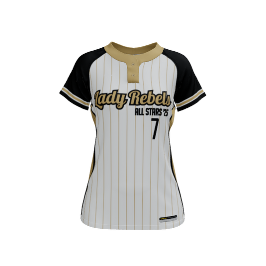 Ladies Custom Jerseys Core 2 Custom Ladies Premier 2 Button Jersey. (x 12)