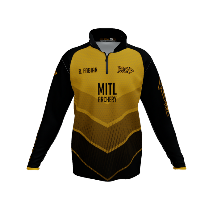 Collared Shirts Boost QTR Zipped LS. (x 1)