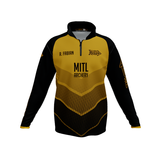 Collared Shirts Boost QTR Zipped LS. (x 1)