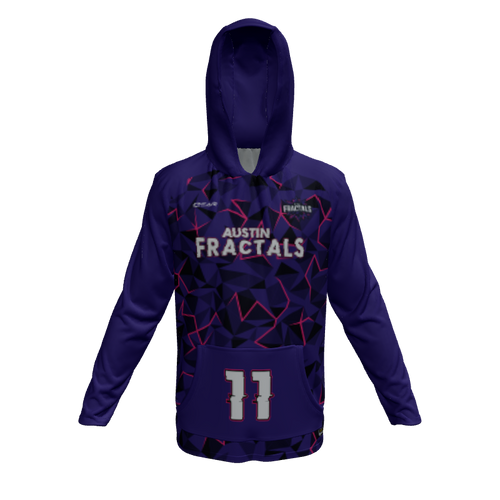 Hoodies Shatter Lightweight Long Sleeve Hoodie w/Pocket. (x 1)