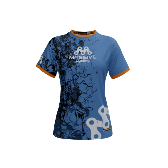 Ladies Custom Jerseys Darkness Crew Neck ECO Ladies Jerseys. (x 3)