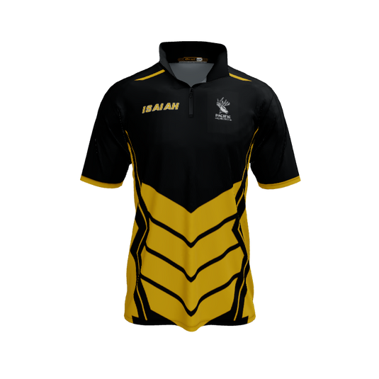 Collared Shirts Gamer QTR Zip Short Sleeve. (x 1)