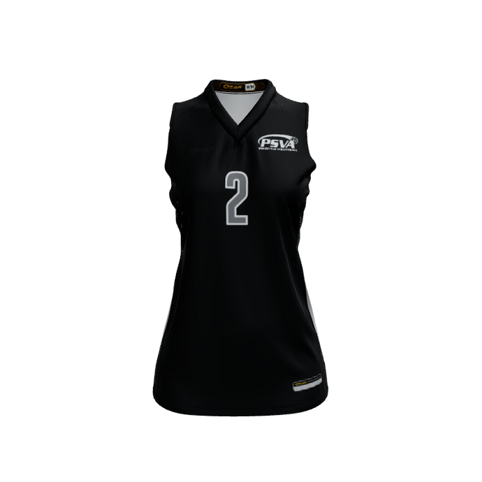 Ladies Custom Jerseys Prisum Custom Ladies V-Neck Sleeveless Jersey. (x 6)