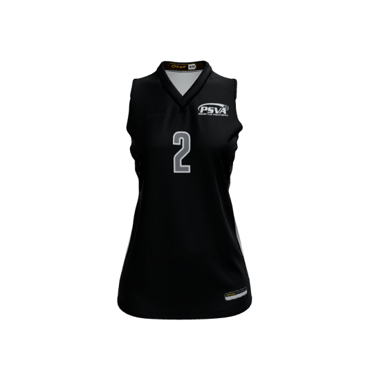 Ladies Custom Jerseys Prisum Custom Ladies V-Neck Sleeveless Jersey. (x 6)