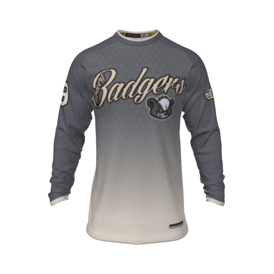 Mens Jerseys Core Long Sleeve Crew Neck Jersey. (x 9)