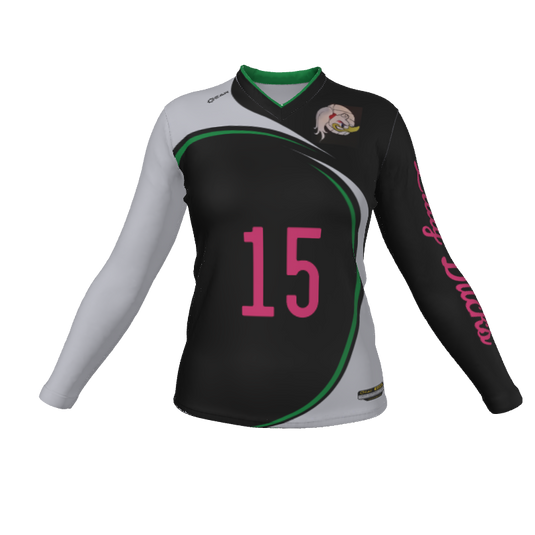 Ladies Custom Jerseys Sol Womens Volleyball Jersey. (x 1)