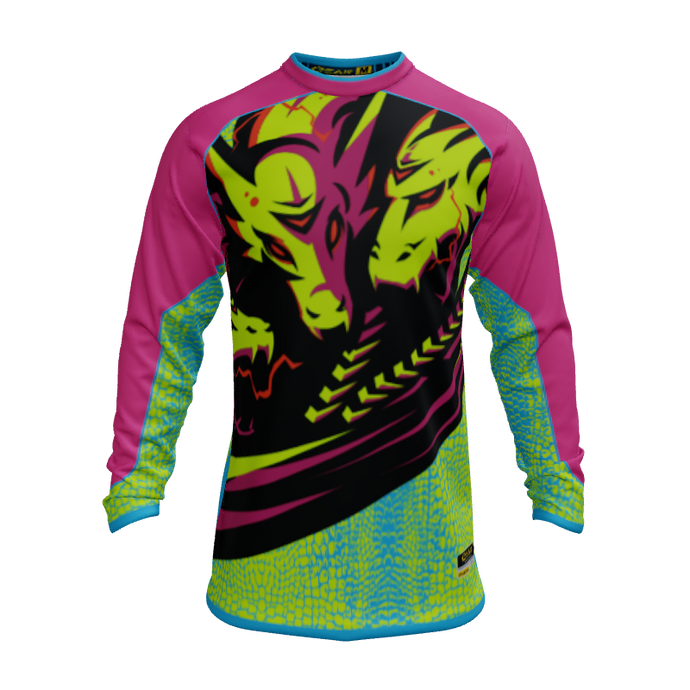 Mens Jerseys LS Dragon Crew Neck Longsleeve Jersey 2.0. (x 1)