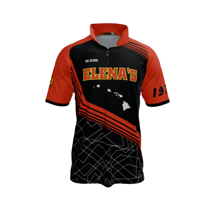 Collared Shirts Lazer QTR Zip Short Sleeve. (x 1)