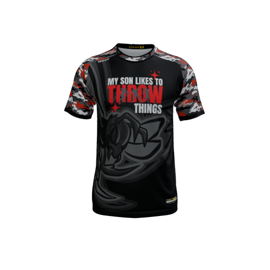 Mens Jerseys Hornet Mascot Crew Neck Short Sleeve Jersey. (x 2)
