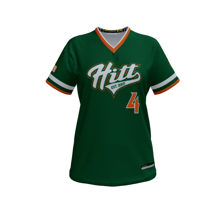 SA HITT Store HITT Jersey - Green (Required Item). (Womens Large)