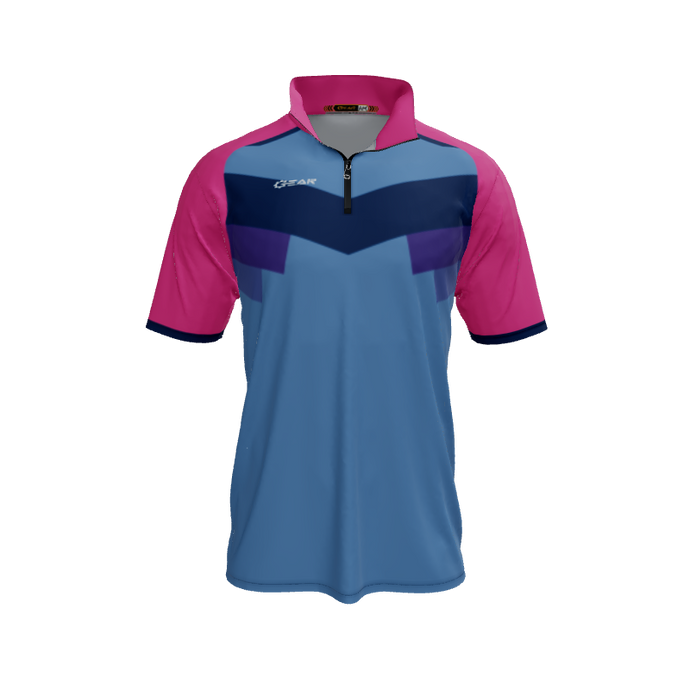 Collared Shirts Vex QTR Zip Short Sleeve. (x 4)