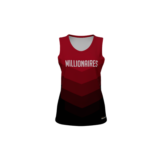 Ladies Custom Jerseys Chevron Ladies Track Singlet. (x 100)