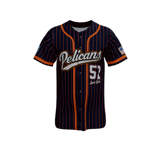 Mens Jerseys Core Custom Premier Full Button SS Jersey. (x 101)