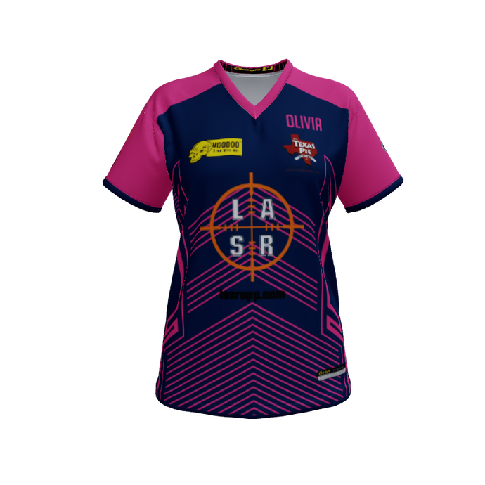 Ladies Custom Jerseys Bombast Womens VNeck Jersey 2.0. (x 2)