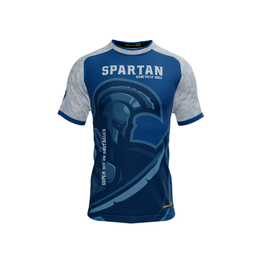 Mens Jerseys Spartan Mascot Crew Neck Short Sleeve Jersey. (x 1)