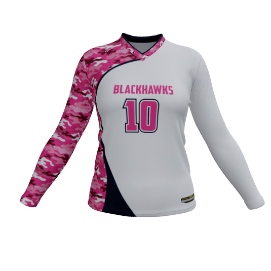 Ladies Custom Jerseys Asia Womens Volleyball Jersey. (x 3)