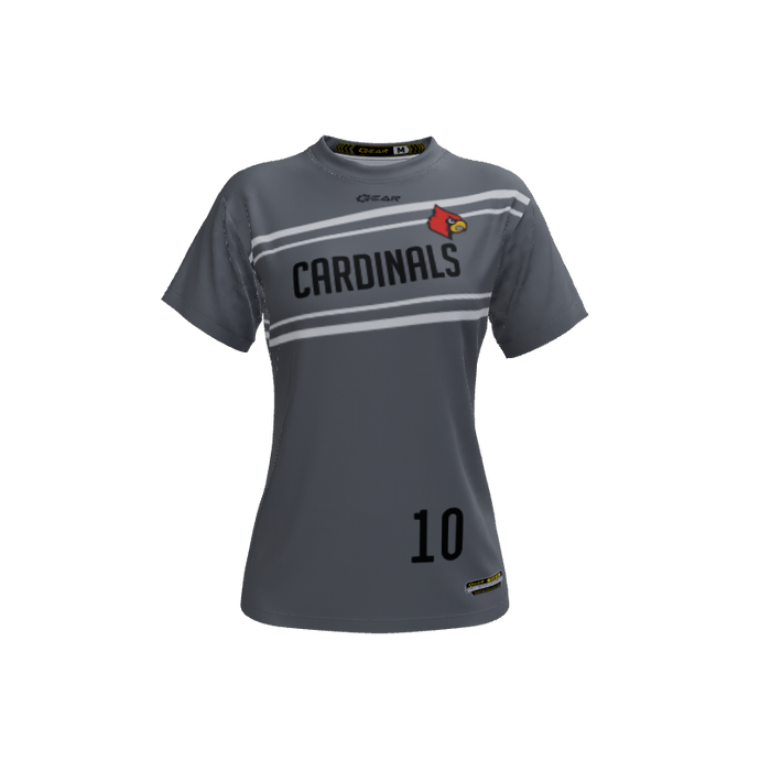 Ladies Custom Jerseys Strip Crew Neck ECO Ladies Jerseys. (x 13)