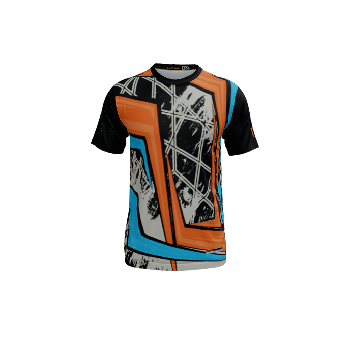 Mens Jerseys Splatter Crew Neck ECO Jersey. (x 4)
