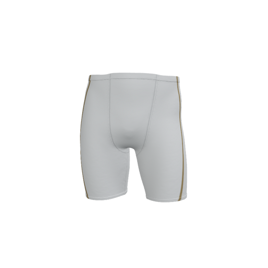 Mens Shorts Side Effects 2 Track Compression Short. (x 2)