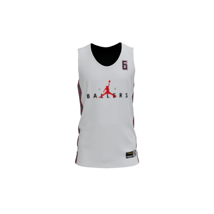 Mens Jerseys Throttle Single Ply Reversible Basketball Jersey. (x 9)