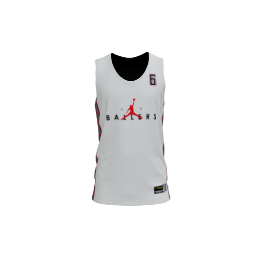 Mens Jerseys Throttle Single Ply Reversible Basketball Jersey. (x 9)