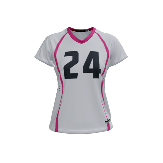Ladies Custom Jerseys Dublin Ladies V-Neck Cap-Sleeve 2.50. (x 15)