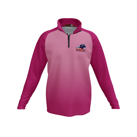 Collared Shirts Core QTR Zipped LS. (x 1)