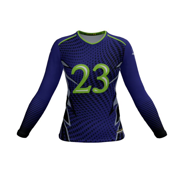 Ladies Custom Jerseys Hawk Ladies Long Sleeve Jersey. (x 24)