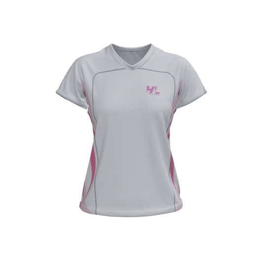 Ladies Custom Jerseys Scream 2.0 Ladies V-Neck Cap-Sleeve 2.50. (x 1)