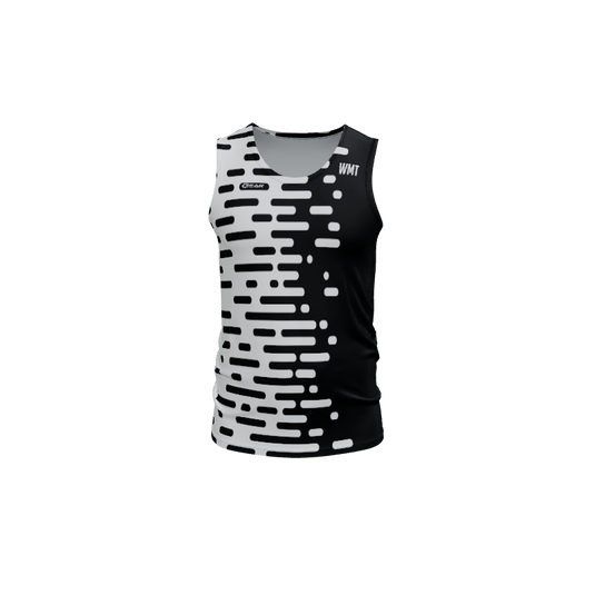 Mens Jerseys Dash Track Fitted Singlet. (x 1)