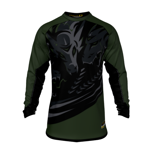 Mens Jerseys LS Dragon Crew Neck Longsleeve Jersey 2.0. (x 1)