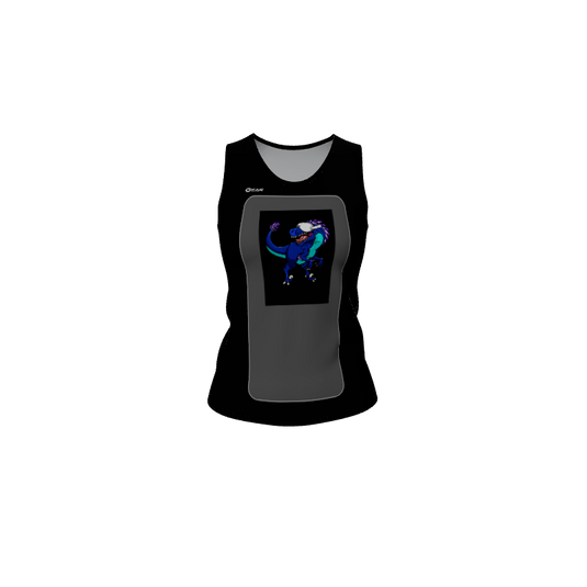 Ladies Custom Jerseys Core Ladies Fitted Track Singlet. (x 1)