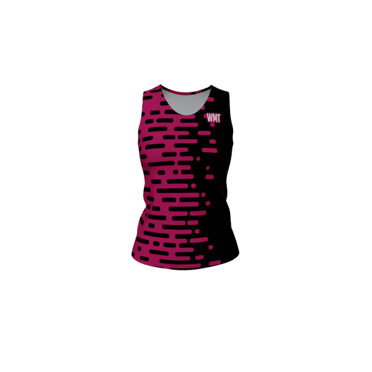 Ladies Custom Jerseys Dash Ladies Fitted Track Singlet. (x 1)