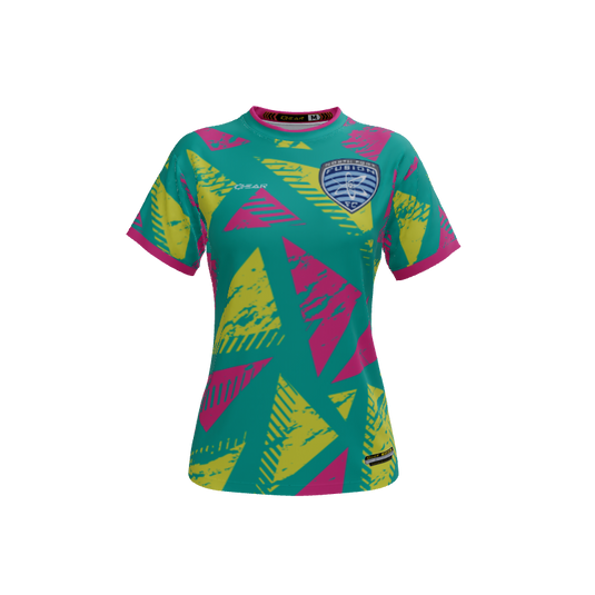 Ladies Custom Jerseys Rough Crew Neck ECO Ladies Jerseys. (x 1)
