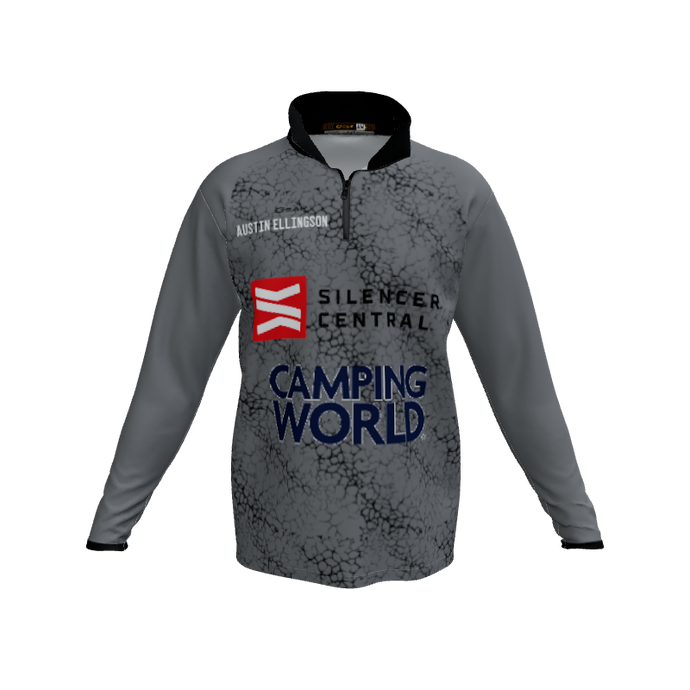 Collared Shirts Core QTR Zipped LS. (x 2)