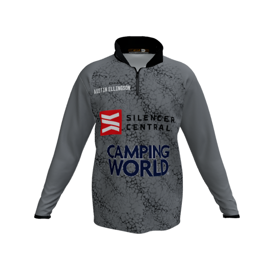 Collared Shirts Core QTR Zipped LS. (x 2)