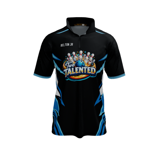 Collared Shirts Hawk QTR Zip Short Sleeve. (x 2)