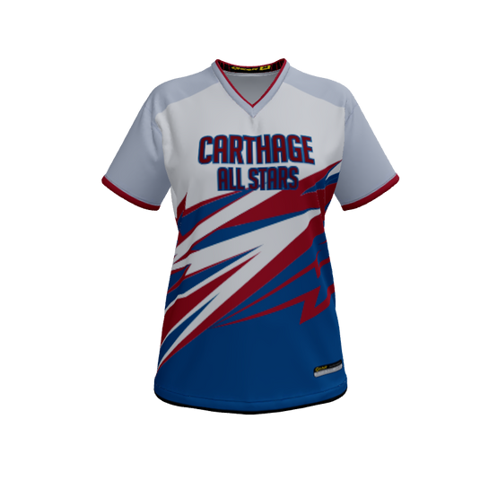 Ladies Custom Jerseys Ninja Womens VNeck Jersey 2.0. (x 2)