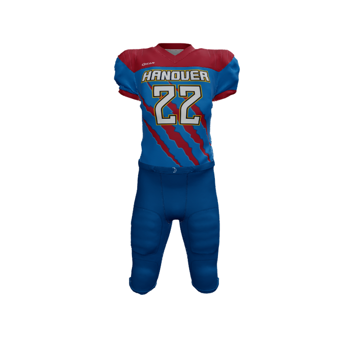 Packages Tear Custom Football Flex Uniform Set. (x 1)