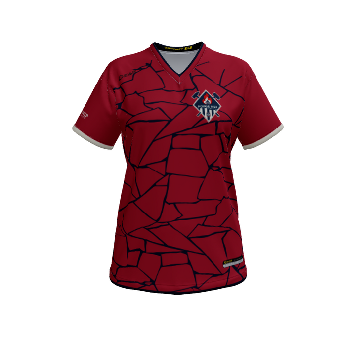Ladies Custom Jerseys Lava Womens VNeck Jersey 2.0. (x 14)