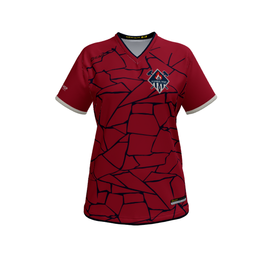 Ladies Custom Jerseys Lava Womens VNeck Jersey 2.0. (x 14)