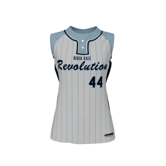 Ladies Custom Jerseys Elite Custom Ladies Premier 2 Button Sleeveless Jersey. (x 4)