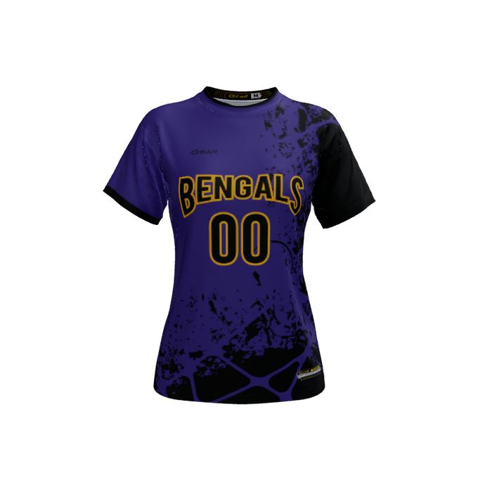 Ladies Custom Jerseys Racer Crew Neck ECO Ladies Jerseys. (x 5)