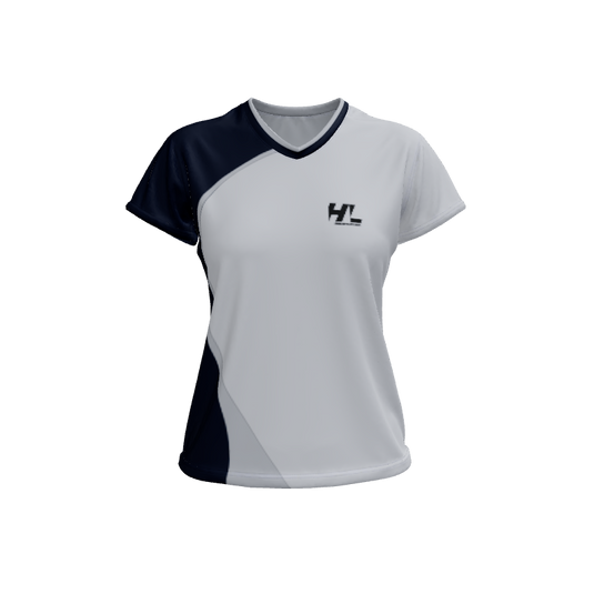 Ladies Custom Jerseys Asia 2.0 Ladies V-Neck Cap-Sleeve 2.50. (x 1)
