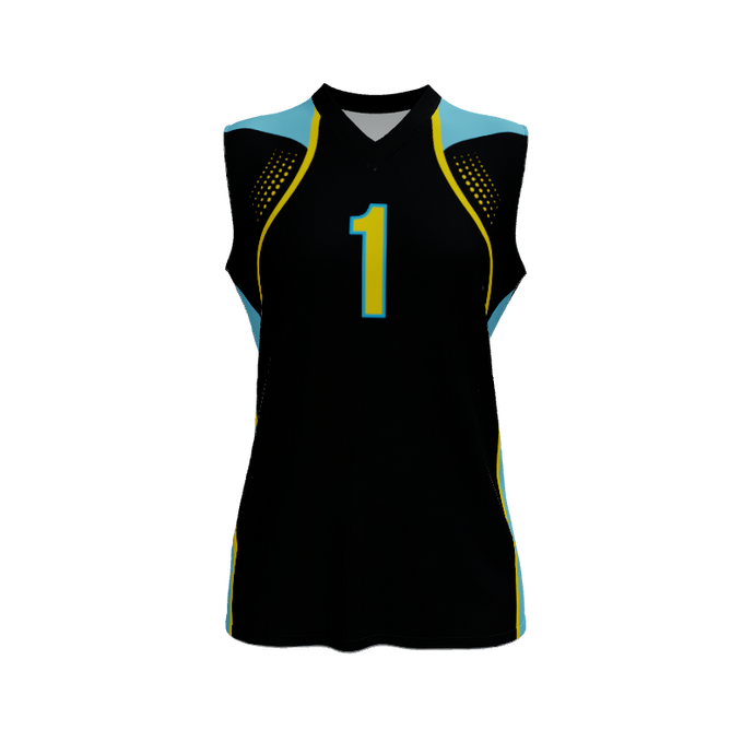 3D Models for Approval Storm Lacrosse Ladies Racerback Sleeveless Jersey. (x 1)