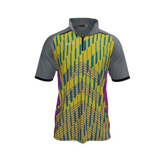 Collared Shirts Bombast QTR Zip Short Sleeve. (x 1)