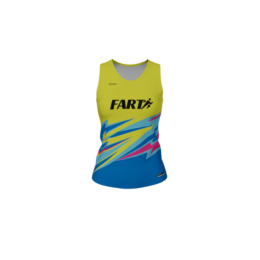 Ladies Custom Jerseys Ninja Ladies Fitted Track Singlet. (x 24)